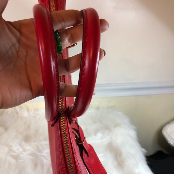 Louis Vuitton Red Epi Leather Porte-Documents - Picture 6 of 15